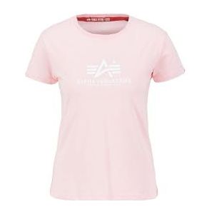 ALPHA INDUSTRIES New Basic T Wmn Damesjas, Pastel roze