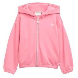 TOM TAILOR Veste de survêtement pour fille, 23807 - Sunrise Pink, 92-98