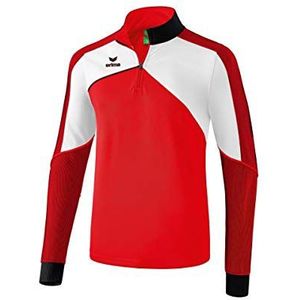Erima Premium One 2.0 Trainingsshirt voor heren, Rood/Wit/Zwart