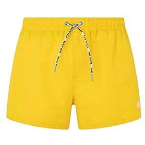 Pepe Jeans Finn zwembroek voor heren, Geel (Bright Yellow)