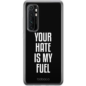 ERT GROUP Beschermhoes voor mobiele telefoon voor Xiaomi MI Note 10 Lite, origineel en officieel gelicentieerd product, motief My Fuel 002, perfect aangepast aan de vorm van de mobiele telefoon