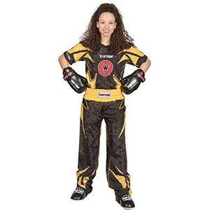 TopTen Kickbox-Uniform ""Future"" maat XXL = 200 cm, zwart/geel