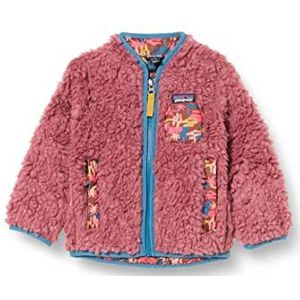 United Colors of Benetton Meisjes sweatshirt roze Malaga 28V M met capuchon, roze Malaga 28v