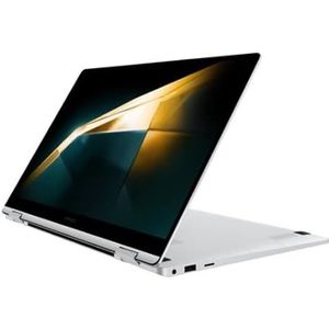 Samsung Galaxy Book4 360 Laptop 15,6 inch, Intel Evo Platform - Intel Core Ultra 7, 16 GB RAM, 512 GB SSD Intel Graphics, zilver, toetsenbord AZERTY FR