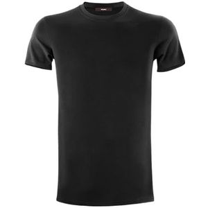 Womo Underwear Casual T-shirt MC Col ou Noir, Noir, S-XXL