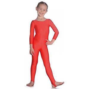 Roch Valley Lycra overall met lange mouwen L109, Rood