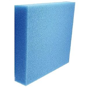 Amtra Biocell Block - synthetische sponsblokken voor aquarium, mechanische spons voor aquariumfilter, van geëxpandeerde hars, niet giftig, fijne porositeit, 50 x 50 x 3 cm