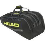 HEAD Uniseks - Base Racquet Bag voor volwassenen, zwart/geel, L