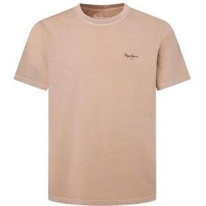 Pepe Jeans Jacko Long T-shirt voor heren, Bruin (Beton Beige)