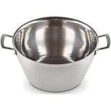 Le Creuset Confiturier, Ø 30 cm, roestvrij staal 3-laags, inhoud: 9,3 l, zilver, 96204130001000