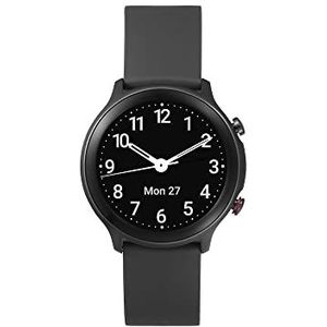 Doro Watch - Smartwatch voor senioren - waterdichte smartwatch - smartwatch voor dames - heren - sporthorloge - touchscreen - activiteitentracker - stappenteller - hartslagmeter - zwart