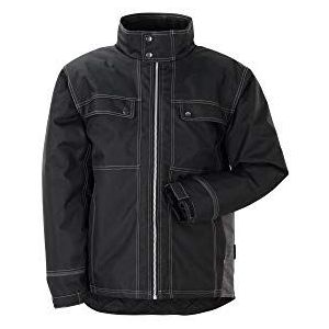 Planam 3344056 Outdoor Raven jas, zwart/grijs, XL,, Zwart/Grijs