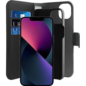 Puro Book Case iPhone 14 Plus schwarz