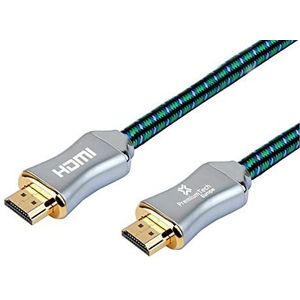 PremiumTech Premium HDMI 2.0b kabel 4K 60Hz gecertificeerd High Speed 18Gb/s Ethernet ARC compatibel met LG OLED TV en Samsung QLED (3 meter)