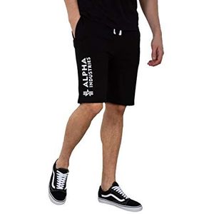 Alpha Industries Heren Bermuda Basic Ai Shorts Black, 3XL, zwart.