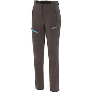 Izas Helga Trekkingbroek voor dames, donkergrijs/turquoise