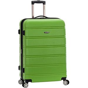 Rockland ABS Uitschuifbare koffer met zwenkwielen 71,1 cm, Groen, Abs Uitschuifbare trolley 71,1 cm
