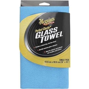 MEGUIAR'S X190300 glasdoek, perfecte helderheid, 1 stuk