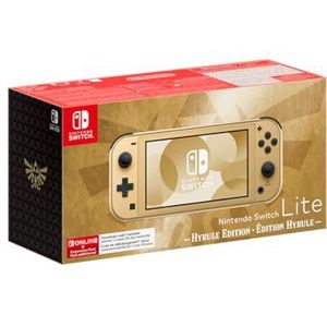 Nintendo Switch Lite Hyrule Edition + 12 maanden NSO