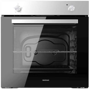 Cecotec Four Encastrable Bolero Hexa C126000 Inox A. 2800 W, capacité de 77 L, 4 fonctions, Steam Assist, Steam EasyClean, Cooling Fan, Triple Vitrage, Classe Énergétique A, Lumière intérieure.