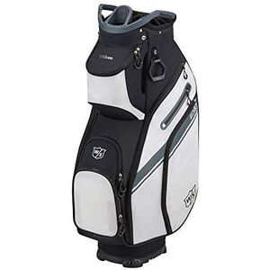 Wilson Staff EXO II Golf Bag voor heren, kunst, zwart/wit/grijs