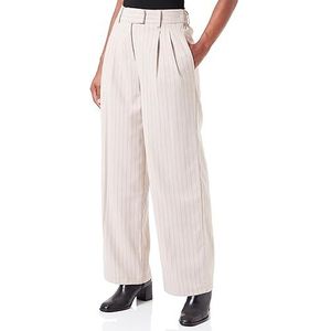 ONLY Pantalon large Onldita à rayures Cc OTW pour femme, Humus/rayures : taupe, XS