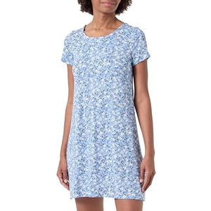 ONLY Onlbera Back Lace Up S/S Dress JRS Noos, blauw, XXS, Blauw