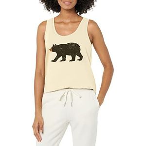 Hatley pyjama top dames zwarte beer xs, zwarte beer