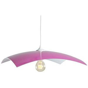 LUSSIOL 258601 hanglamp binnenverlichting, fuchsia/wit