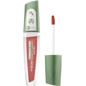 Deborah Milano - Pure biologische vloeibare lippenstift met mat effect nr. 03 Rosewood, fluweelzacht effect, geeft zachte en volle lippen met lange houdbaarheid, 4,5 g