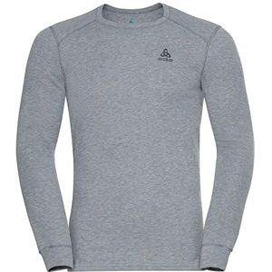 Ondershirt Odlo Men BL Top Crew Neck LS Active Warm Eco Odlo Steel Grey Melange