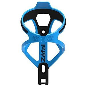 Zéfal Pulse B2 Drinkfleshouder, 2 materialen, hoogwaardig, licht, uniseks, volwassenen, blauw (cyan), Eén maat