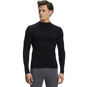 FALKE Warm functioneel ondergoed met rolkraag en lange mouwen voor heren, thermo-warm, ademend, sneldrogend, wit, blauw, zwart, voor warme tot koude temperaturen, 1 stuk