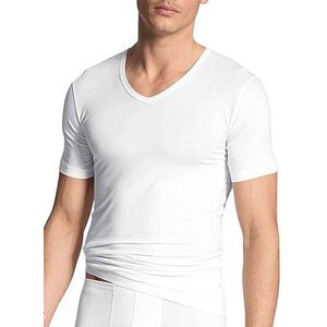 Calida Focus Lyocell Onderhemd voor heren, met klimaatregulerende stof, Wit