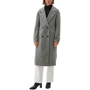 s.Oliver BLACK LABEL jas met lange mouwen, dames, grijs, 48, grijs.