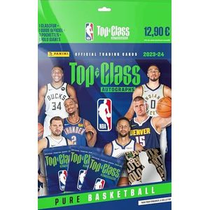 Panini Top Class NBA 2024 Trading Cards Starter Pack met 1 map + 1 gids + 3 hoezen + 1 Holo Giants, 004637SPAFGD