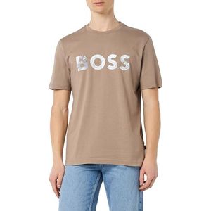 BOSS Te_ bossocean T-Shirt Homme, Open Brown246, XL