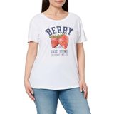 KEYLARGO WT Berry Round T-shirt blanc (1000) XXL pour femme, Blanc (1000), XXL