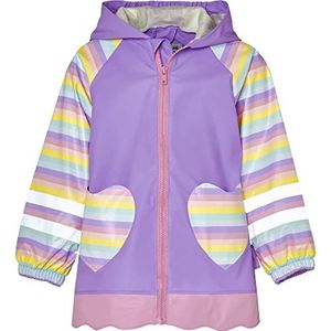 Playshoes - Regenjas voor kinderen - Eenhoorn - Roze en regenboog - maat 80cm