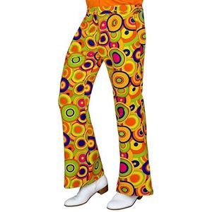 Widmann - Jaren '70 broek voor heren, hippie, reggae, flower power, disco fever, schlagermove