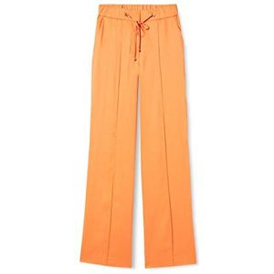 s.Oliver BLACK LABEL Broek met rechte snit damesbroek, Oranje