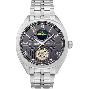 Earnshaw automatisch horloge ES-8206-33, zilver, armband, zilver., armband