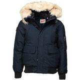 Schott NYC Jas voor jongens, Blauw (zwart)