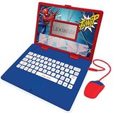 Lexibook Disney Spiderman-leercomputer, tweetalig, Frans/Nederlands, 3 plus, speelgoed voor meisjes met 124 activiteiten om te leren, plezier te hebben en piano te spelen, rood/blauw, JC598SPi10
