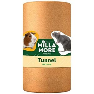 MILLAMORE - Speelgoed voor dieren - kartonnen tunnel - maat M - middelgrote dieren (muis, hamster)