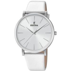 Festina Analoog kwartshorloge voor dames - 32003332, Wit, Klassiek