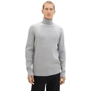 TOM TAILOR 1039694 heren sweater, Mix grijs gemêleerd 12035.