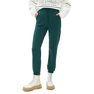 Koton Pantalon de jogging pour femme avec cordon de serrage élastique, 824 (vert), S