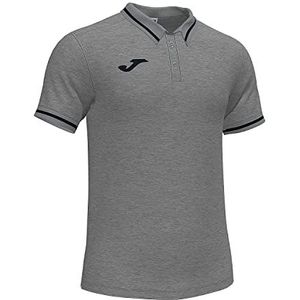 Joma XL Unisex Polo Shirt Short Sleeve Comfort II, grijs, gemengd