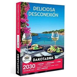 DAKOTABOX - Cadeauset voor heren en dames, paren, cadeau-idee – Delice – 2030 onderdelen in hotels tot 4*, landhuizen, plekken, massa en nog veel meer